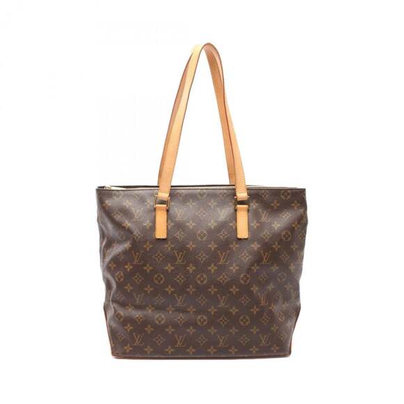 Louis Vuitton Handbags - LOUIS VUITTON Authentic Brown Monogram Leather Tote Bag